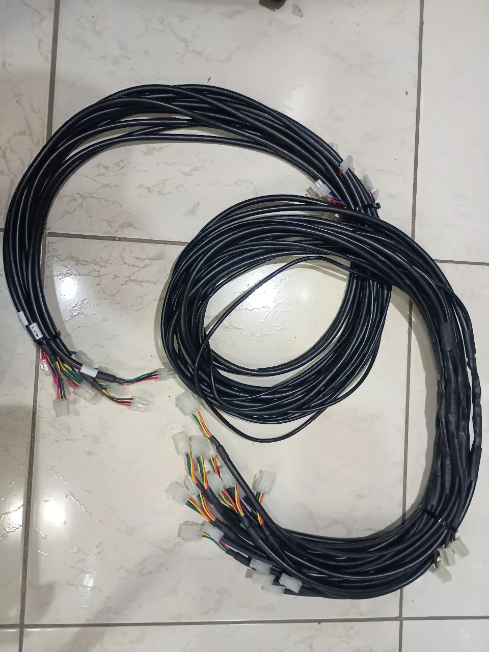 CABLEADO DE TARJETA CENTRAL A PANEL CONTROL 14 PINES RUMBA SET X 2