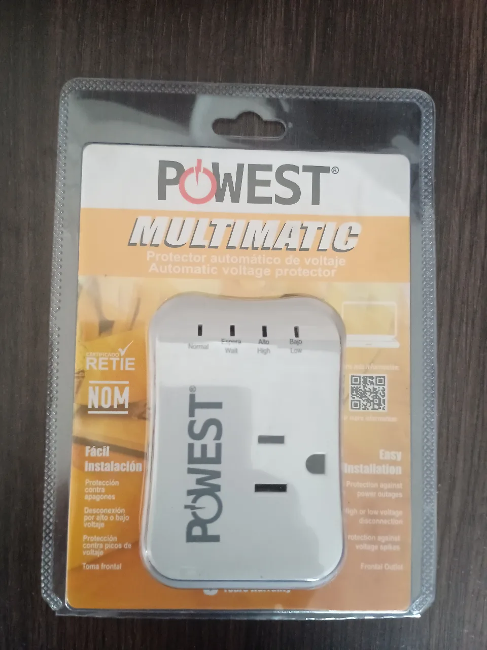 PROTECTORES DE VOLTAJE MULTIMATIC ELECTRODOMESTICOS 120VAC-10AMP