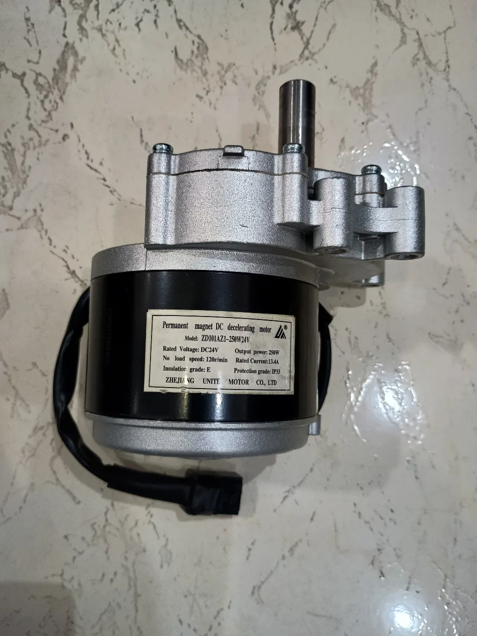 MOTOR 250W SIN FRENO ELECTROMAGNETICO NI PALANCA